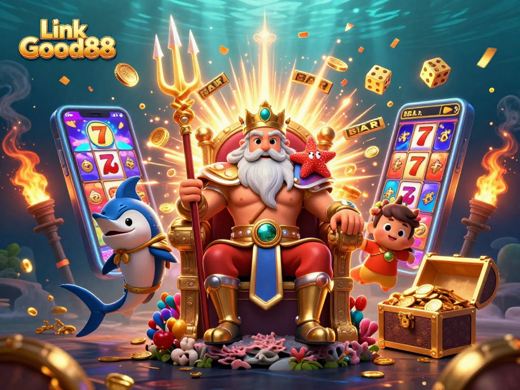 Spin the reels and experience the excitement of Link Good88's dynamic casino games.